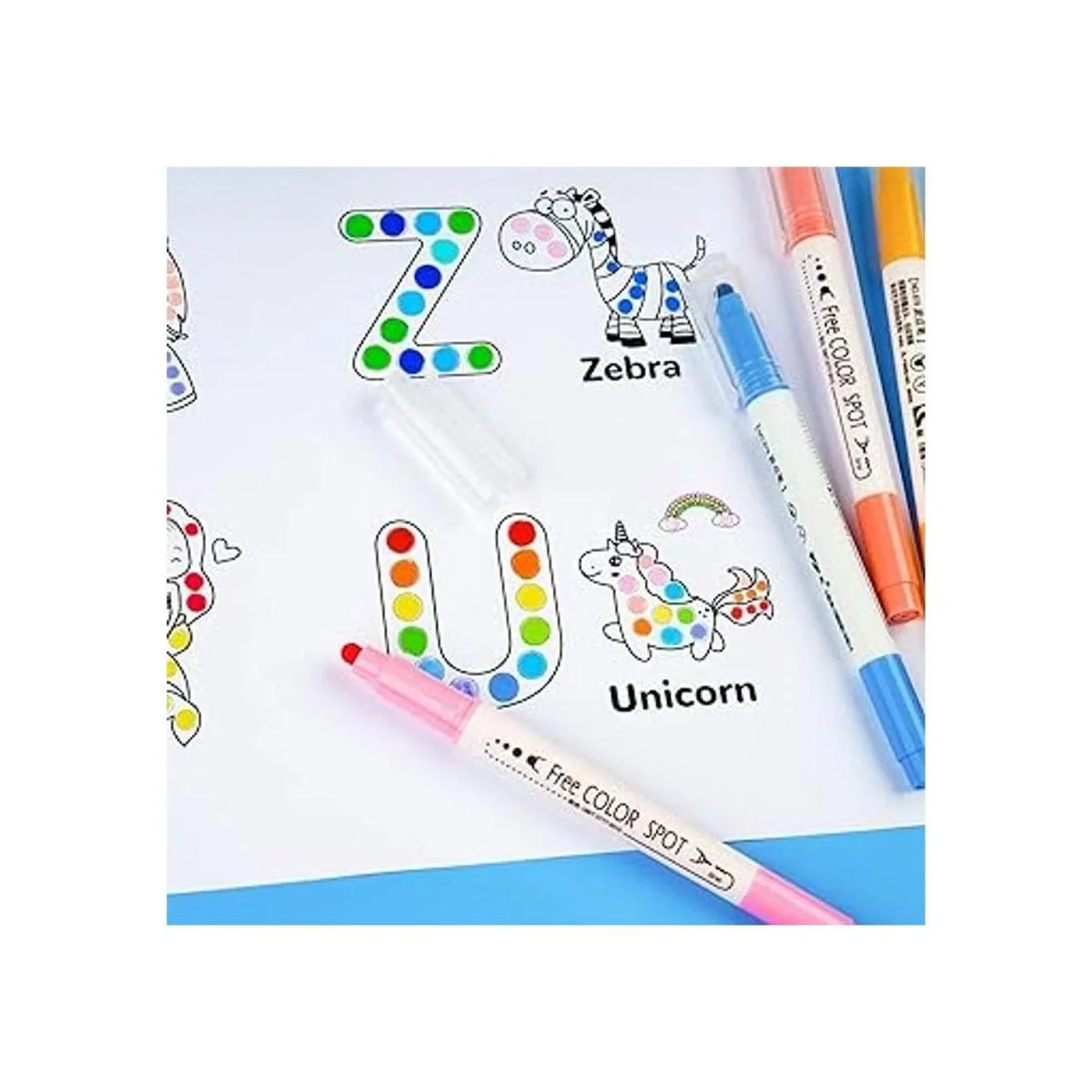 NiArt Rotuladores DOT de doble punta punta fina de fibra_4