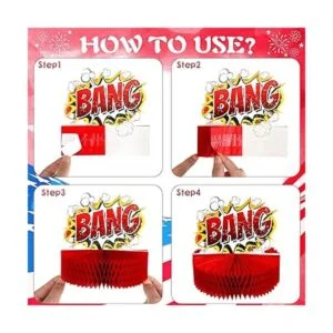 6 piezas de centro de mesa temático de panal de abeja de_3