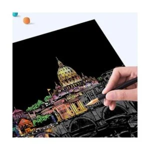 Papel de pintura Arco Iris A4 manualidades de bricolaje_6