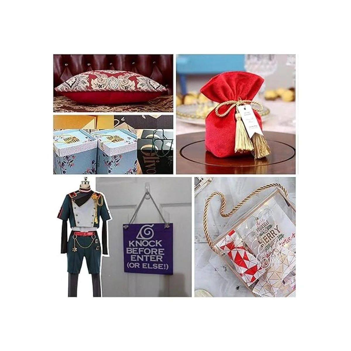 PH PandaHall Hilo trenzado de cuerda de 0.197 in cuerda_2