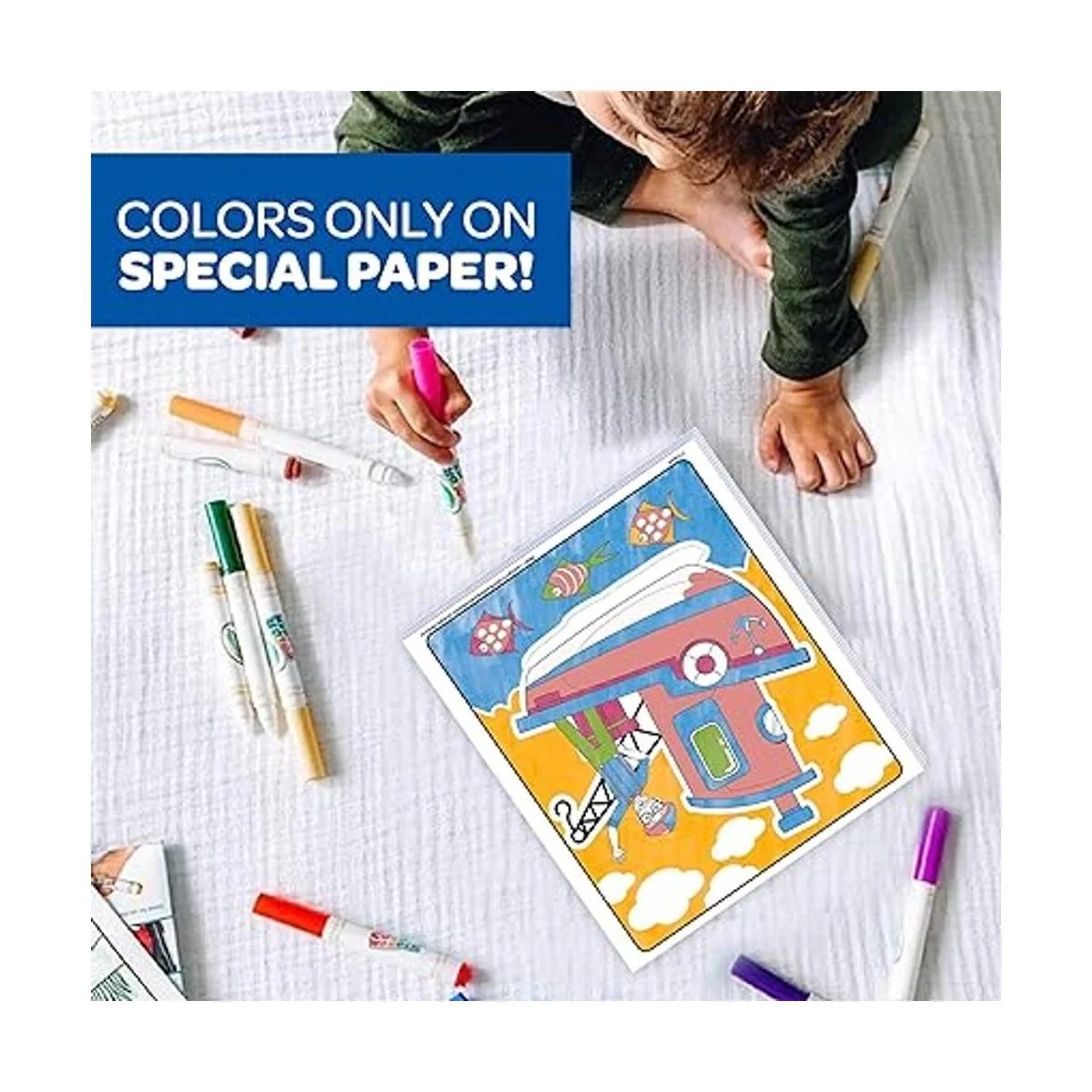 Crayola Blippi Color Wonder Páginas para colorear y_6