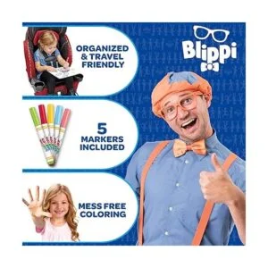 Crayola Blippi Color Wonder Páginas para colorear y_7