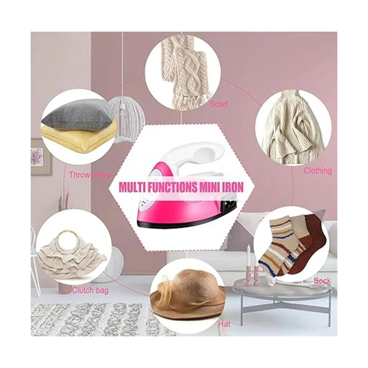 ACHENYUANYUAN Mini prensa de calor pequeña máquina de_3