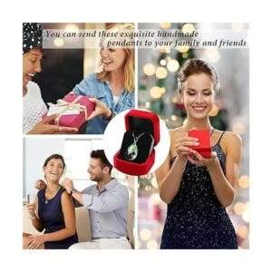 Junkin 12 colgantes de árbol de flores secas de colores_7