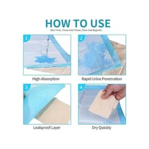 CAILOS Almohadillas para orina de conejo pañales_6