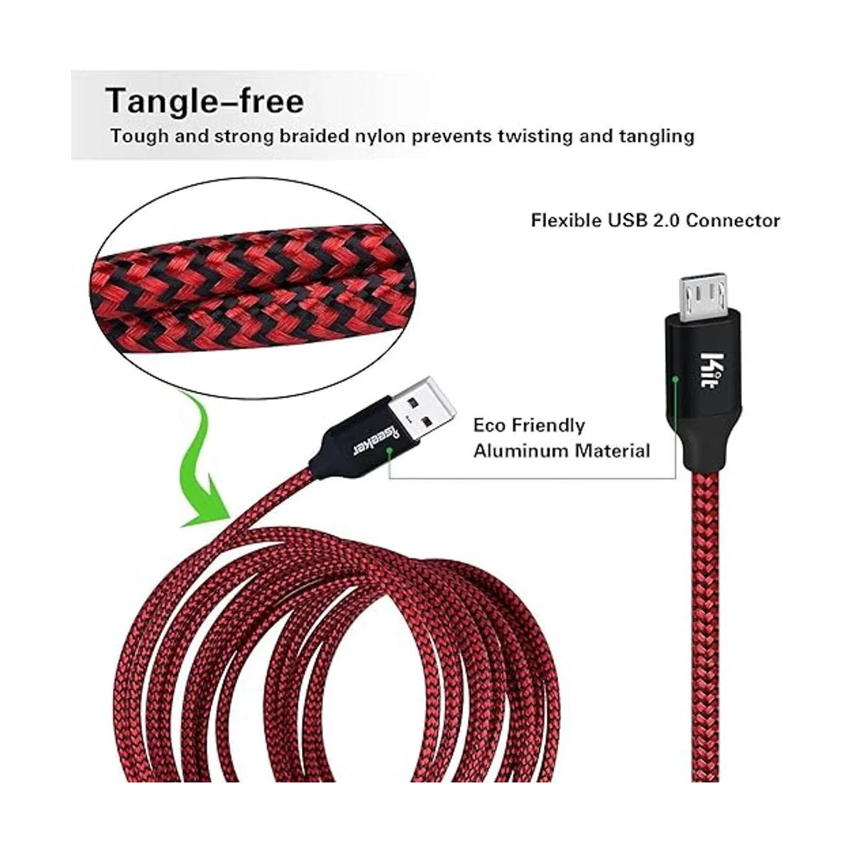 Cable de carga Android 15 pies cable de carga_4