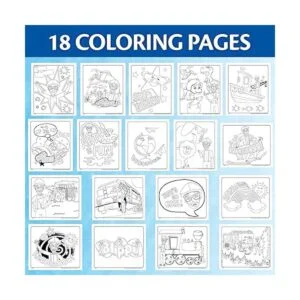 Crayola Blippi Color Wonder Páginas para colorear y_2