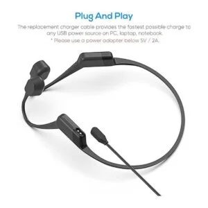 Cable de carga de repuesto compatible con AfterShokz_4