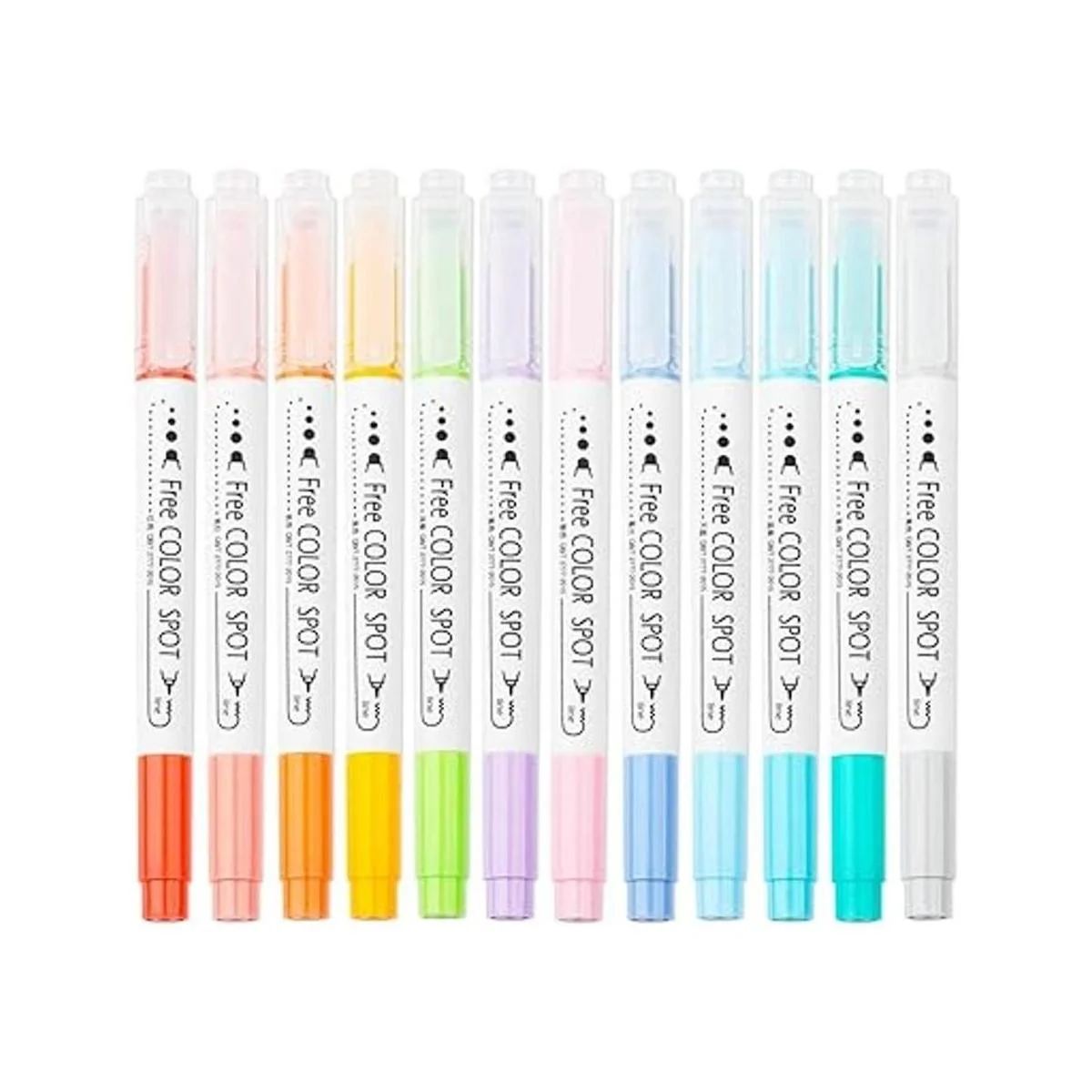 NiArt Rotuladores DOT de doble punta punta fina de fibra_5