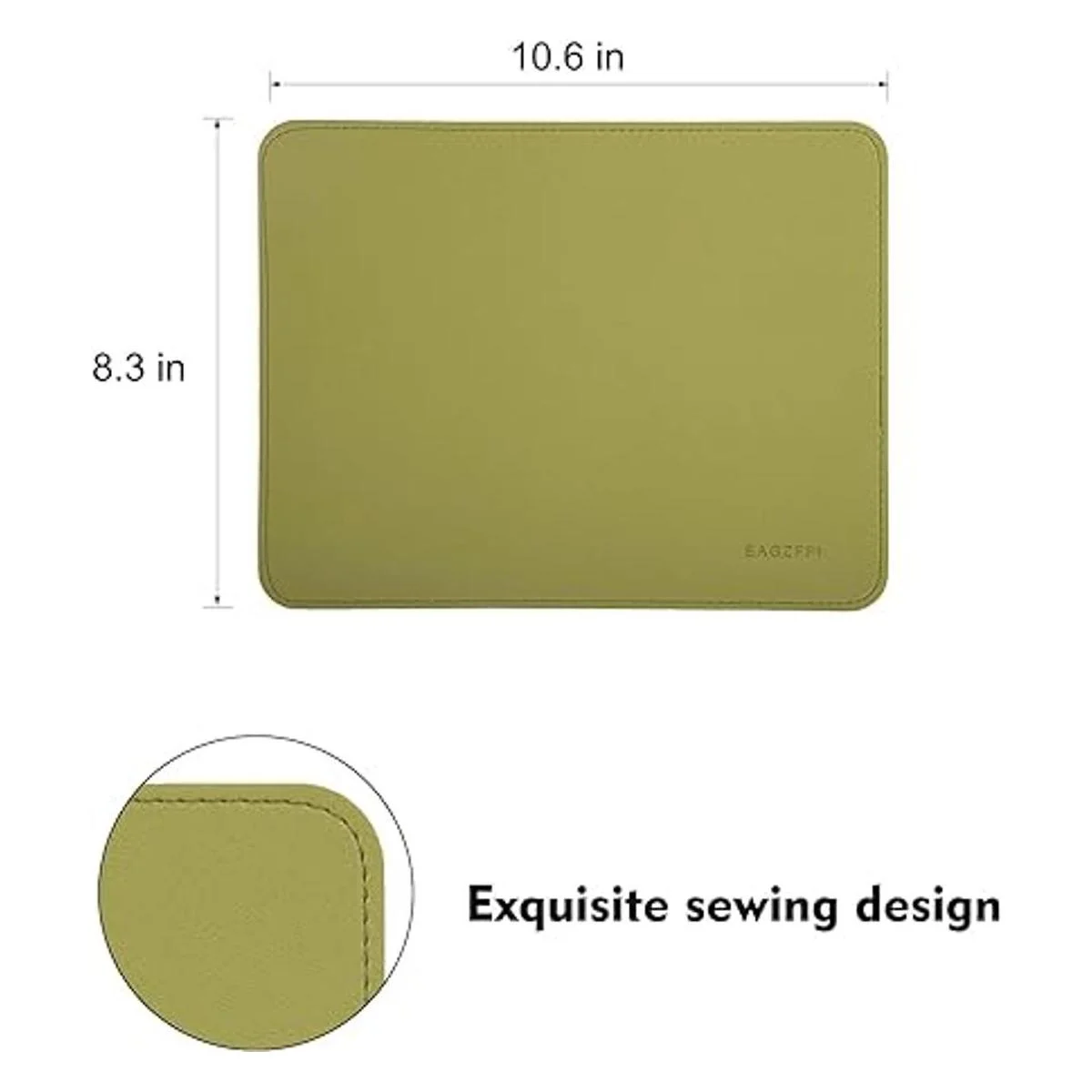 Alfombrilla de mouse de cuero alfombrilla de mouse de_3