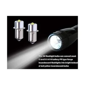 3W DC 412V LED linterna bombillas reemplazo para Maglite_5