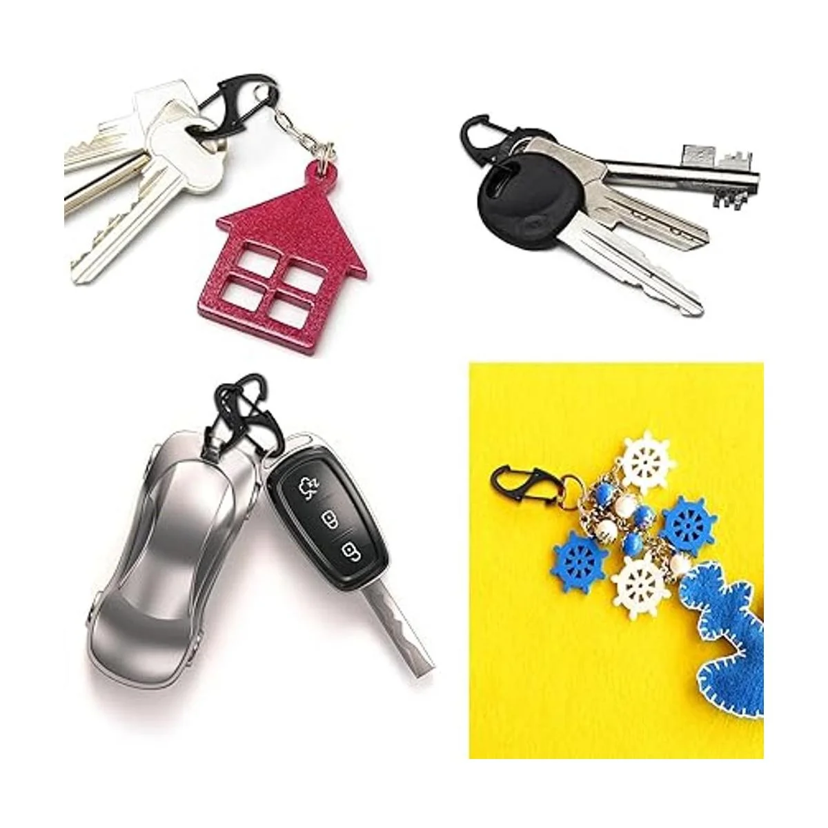 20 piezas de gancho pequeño de aleación de 1.6 pulgadas_6