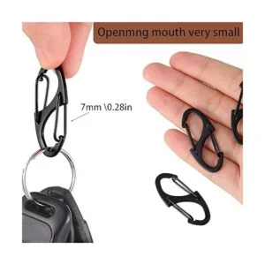 20 piezas de gancho pequeño de aleación de 1.6 pulgadas_3