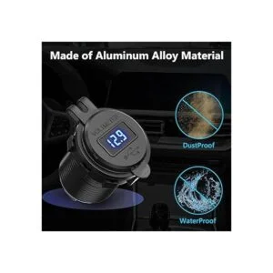 Versión mejorada Toma USB de 12 V de doble carga rápida_5