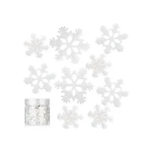 WILLBOND 50 piezas de mini copo de nieve para_1