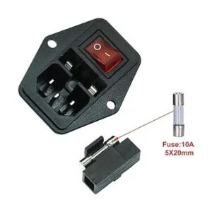 FILSHU 10A 250V Enchufe de entrada módulo enchufe_5