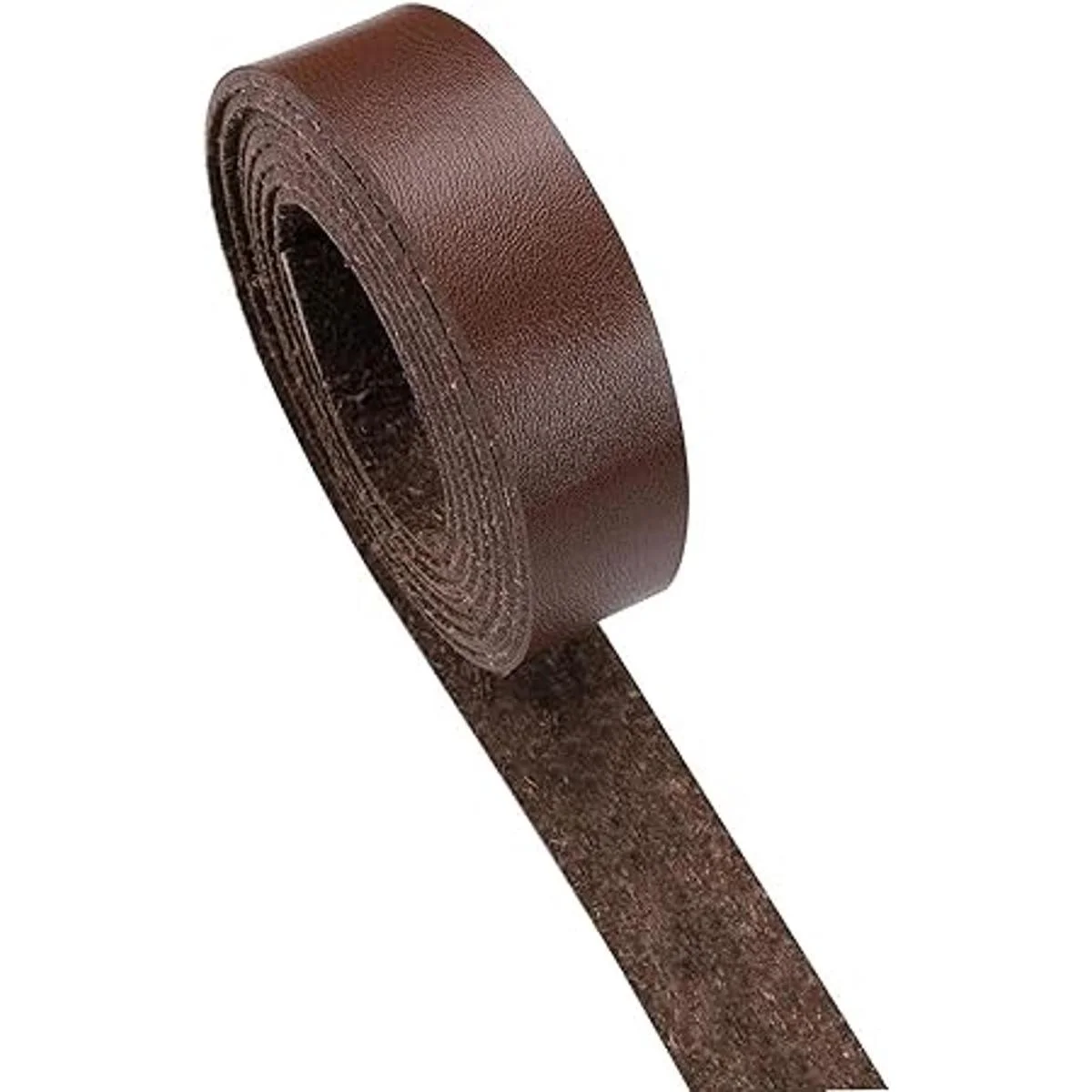 Picheng Correa de cuero marrón oscuro de 1 pulgada de_2