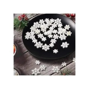 WILLBOND 50 piezas de mini copo de nieve para_6
