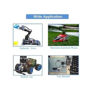 Adeept AD002 2 piezas compatibles con MG90S 9G Micro_2