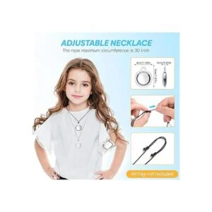Compatible con AirTag Collar para niños colgante_5