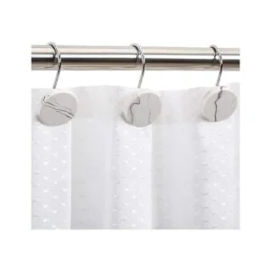 CHICTIE Ganchos decorativos para cortina de ducha de_5