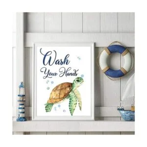 SUUURAOO Juego de 4 impresiones artísticas de acuarela_3