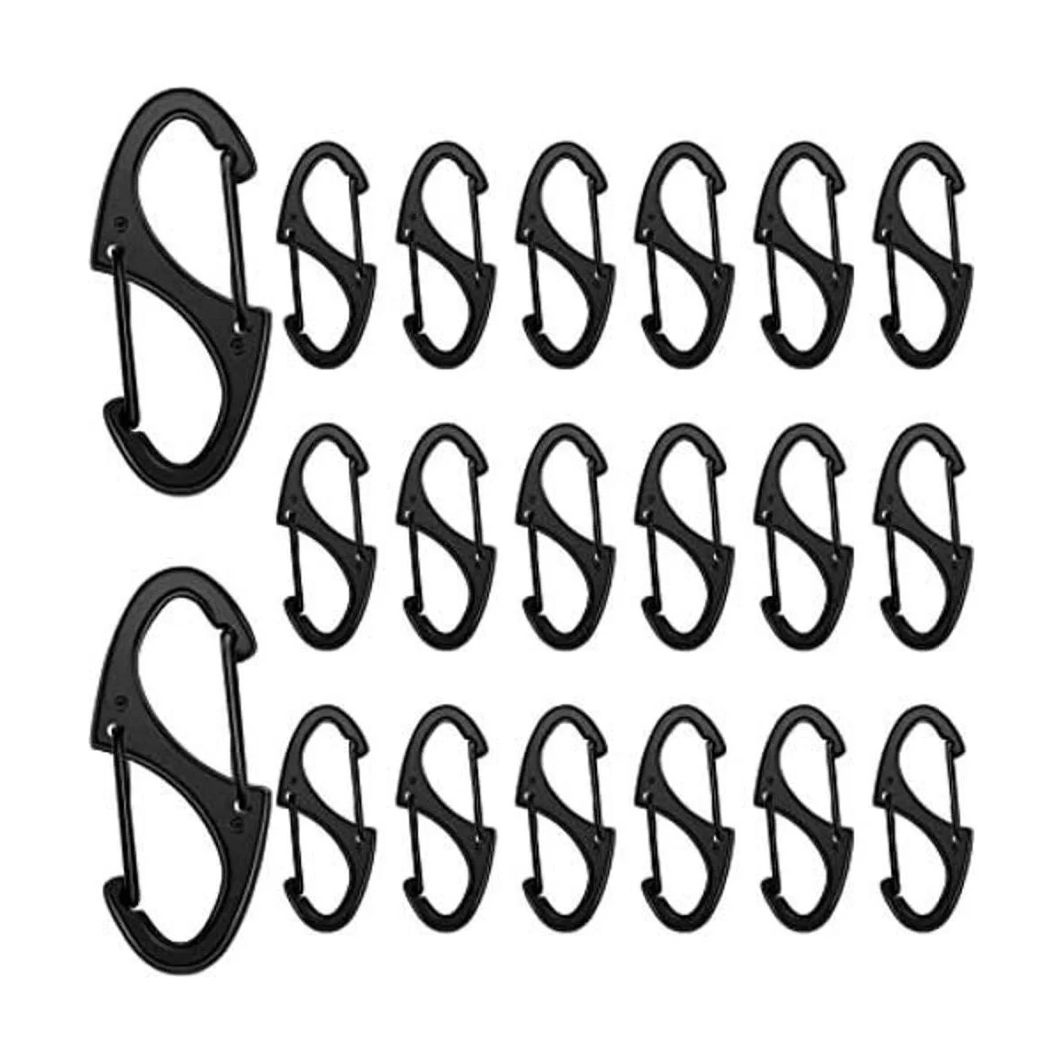 20 piezas de gancho pequeño de aleación de 1.6 pulgadas_1