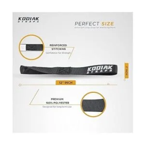 KODIAK STRAPS Correas de amarre de lazo suave 1 x 12_2