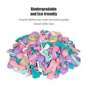 Juego de 168 globos para guirnalda de arco de unicornio_4