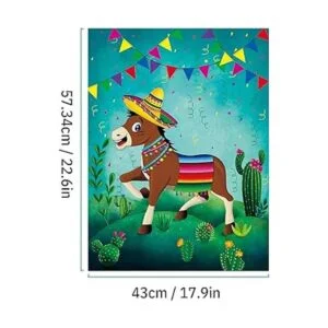 Pin The Tail On The Donkey Party Game póster de juego de_2