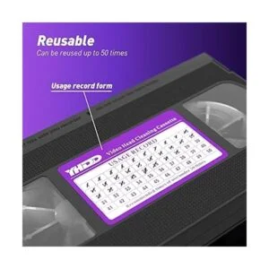 YHDD Cinta limpiadora de cabeza VCR para reproductores_6