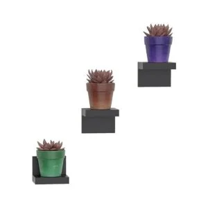 RICHER HOUSE Paquete de 3 estantes flotantes pequeños para_1