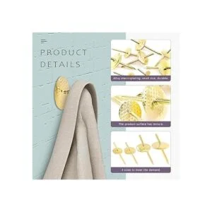 Swpeet Juego de 60 perchas de 4 tamaños diferentes 10 Ib_3