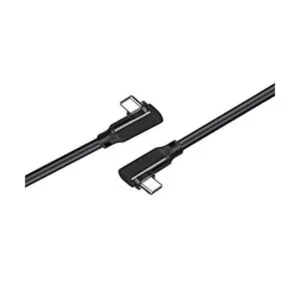 Cable USB C a USB C corto de 90 grados cable USB C a C de_1