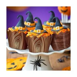 60 envolturas de magdalenas de grano de madera para_6