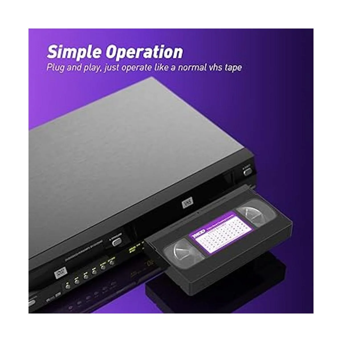 YHDD Cinta limpiadora de cabeza VCR para reproductores_4