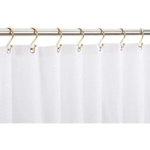 Ganchos dorados para cortina de ducha juego de 12 ganchos_5