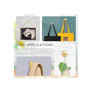 Swpeet Juego de 60 perchas de 4 tamaños diferentes 10 Ib_7