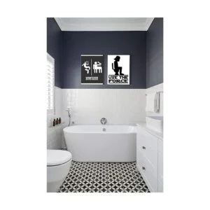 Whatever Just Wash Your Hands signo vintage sirena inodoro_3