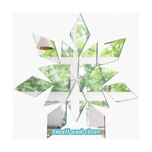 Geiserailie Espejo en forma de diamante mosaico pequeño_5