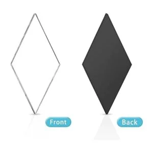 Geiserailie Espejo en forma de diamante mosaico pequeño_4