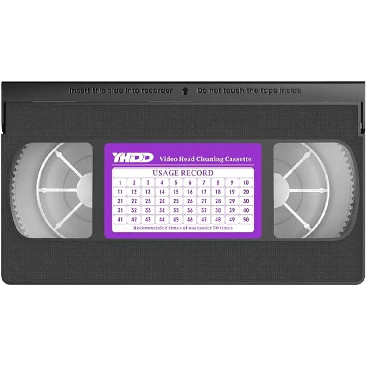 YHDD Cinta limpiadora de cabeza VCR para reproductores_1