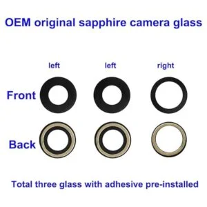 YUYOND 3 piezas de repuesto original de lente de vidrio_3