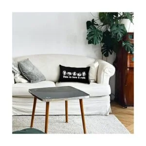 HUYAW Funda de cojín con diseño de oso de panda para_2