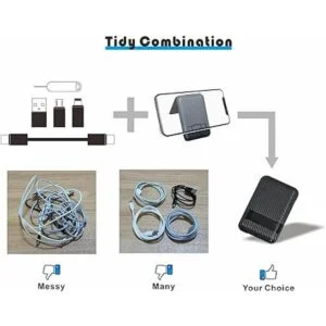 Cable de carga y transferencia de datos USB tipo C a C con_4
