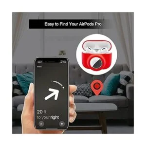 Funda protectora 2 en 1 para Apple AirPods Pro Air Tag con_4