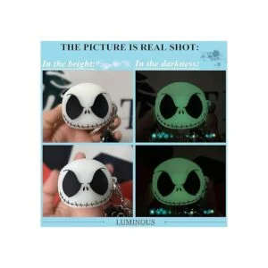 CCXNAS Funda compatible con AirPods Pro con llavero funda_5