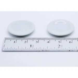 1shopforyou Plato de cearmic blanco diseño de casa de_2