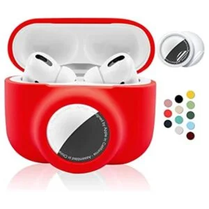 Funda protectora 2 en 1 para Apple AirPods Pro Air Tag con_1