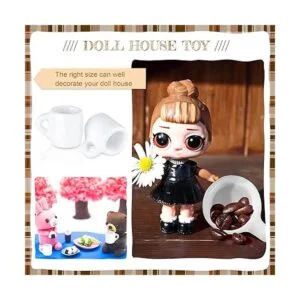 20 mini tazas de café de cerámica blanca taza de té casa_5